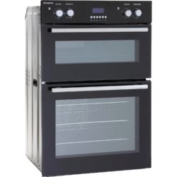 Montpellier MDO90K Built In Double Oven in Black
